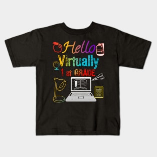 Teachers can do Virtually Anything Cute graphic Kids T-Shirt
